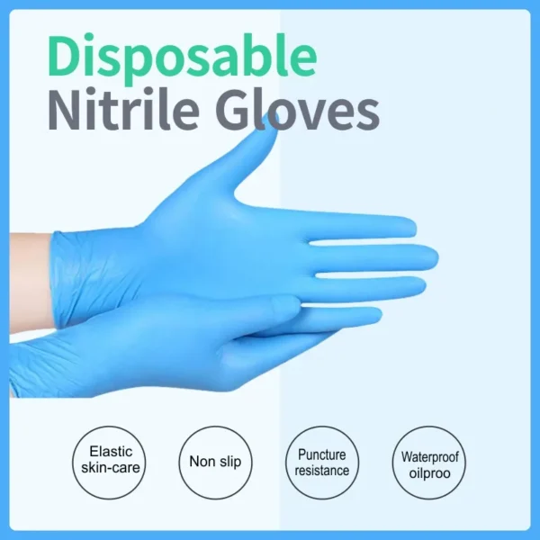 A5ae93f8884cf465eafcfe0cb89f4922aM.webp ABC-NI01-7 100-Piece Disposable Nitrile Examination Gloves
