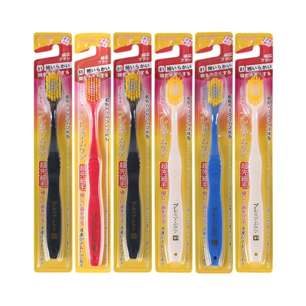 TB0001 Japanese Adult Wide-head Dental Soft Bristles Deeply Clean Toothbrush — detail view 2