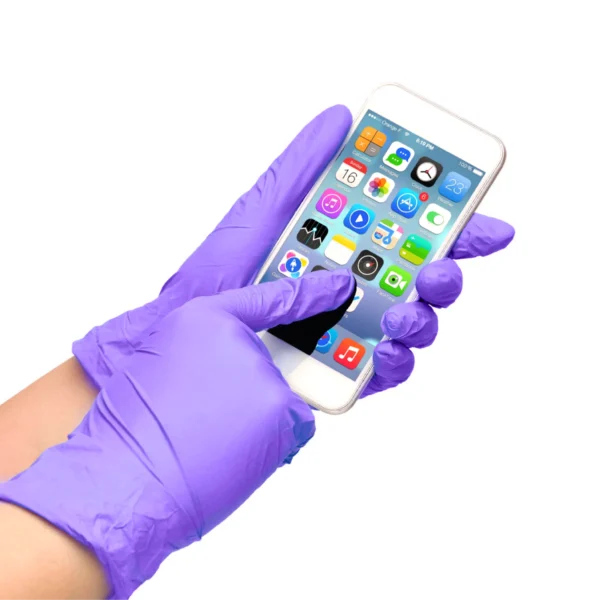 H02ad62e10e1844afbba5c94c05e715a8B.webp ABC-NIT01-4 5–6 mil Purple Disposable Nitrile Gloves