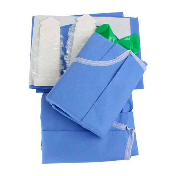 Disposable Dental Surgical Operating Pack Kit - view 2 TA021-4E 12-Piece Disposable Dental Surgical Operating Pack Kit — detail view 2