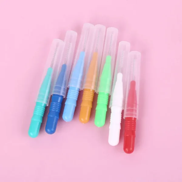 IB508/IB509 Dental Orthodontic Cleaning Interdental Brush - view 2 IB508-IB509 Dental Orthodontic Cleaning Interdental Brush — detail view 2