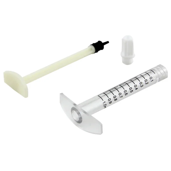 1ml Autoclavable Cosmetic Syringe for Beauty SN004-6 1 mL Autoclavable Cosmetic Syringe — product view