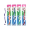 OB002-3 2 in 1 Dual Head Dental Orthodontic Toothbrush + Interdental Brush — detail view 2