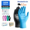 ABC-DG01-5 4 mil Disposable Nitrile Gloves