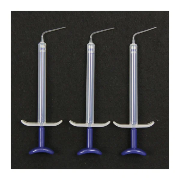 1ml Disposable Curved Integrated Manual Dental Root Canal Irrigation SN036-037 Curved Manual Root Canal Irrigation Syringe — product view