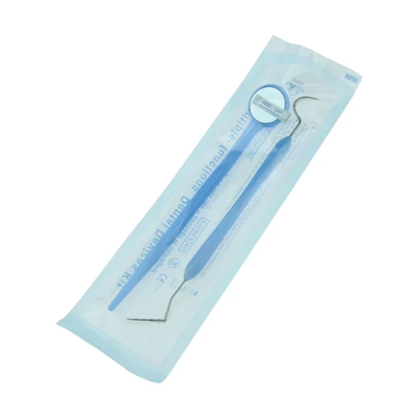 TA021-1 2-Piece Disposable Sterilized Dental Mirror, Probe Examination Kit — detail view 4