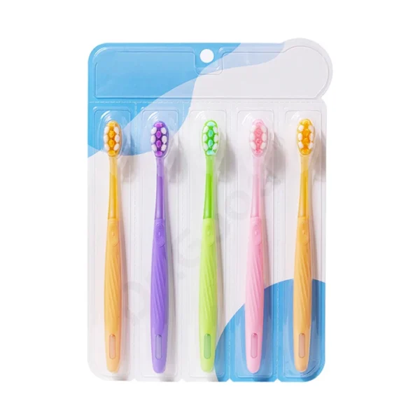 High Density Soft Bristle Cleaning Dental ToothBrush - view 4 TB0021 High Density Soft Bristle Cleaning Dental Toothbrush — detail view 4