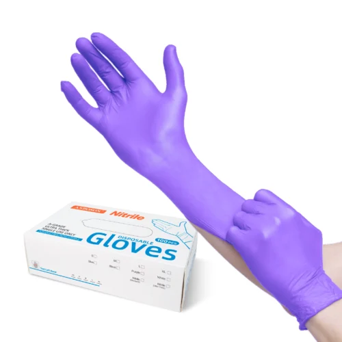 ABC-DG01 Food-Safe Disposable Nitrile Examination Gloves