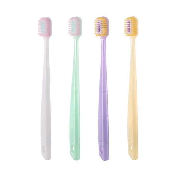 Wide Head Soft-bristled Dental ToothBrush - view 3 TB0019 Wide Head Soft-bristled Dental Toothbrush — detail view 3