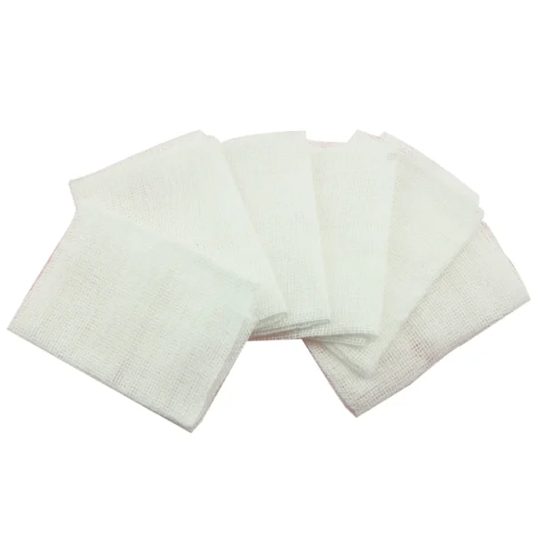 Disposable Surgical Medical 100% Cotton Absorbent All Gauze Swabs Sponge - view 3 CW005 Disposable Surgical Medical 100% Cotton Absorbent All Gauze Swabs Sponge — detail view 3