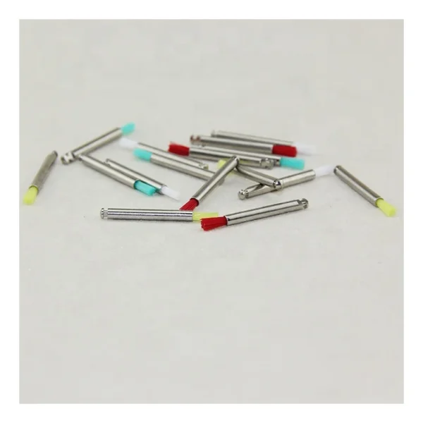 Color Nylon Mini Flat Dental Prophy Brush/Dental Polishing Brush - view 4 TA024B-5M Color Nylon Mini Flat Dental Prophy Brush/Dental Polishing Brush — detail view 4