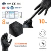 ABC-DG01-6 8 mil Diamond-Textured Nitrile Mechanic Gloves