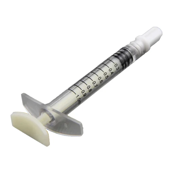 1ml Autoclavable Cosmetic Syringe for Beauty - view 3 SN004-6 1 mL Autoclavable Cosmetic Syringe — detail view 3