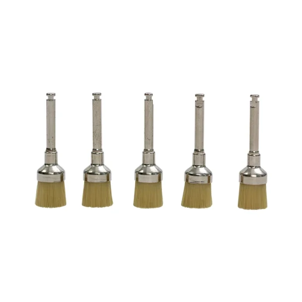 Disposable Synthetic Bristle Cup Shape Nylon Dental Prophy Brush - view 3 TA024X-13 Disposable Synthetic Bristle Cup Shape Nylon Dental Prophy Brush — detail view 3