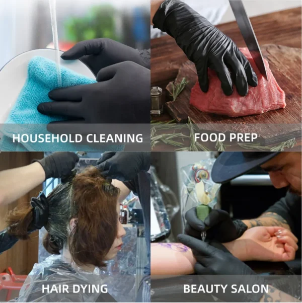 ABC-DG01-10 Polyester Nitrile Automotive Work Gloves