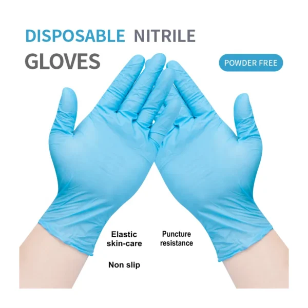 H4eb17be90d154d5e969a326e6f4e5b4ff.webp ABC-NI01-3 50/100/1000-Piece Disposable Nitrile Gloves