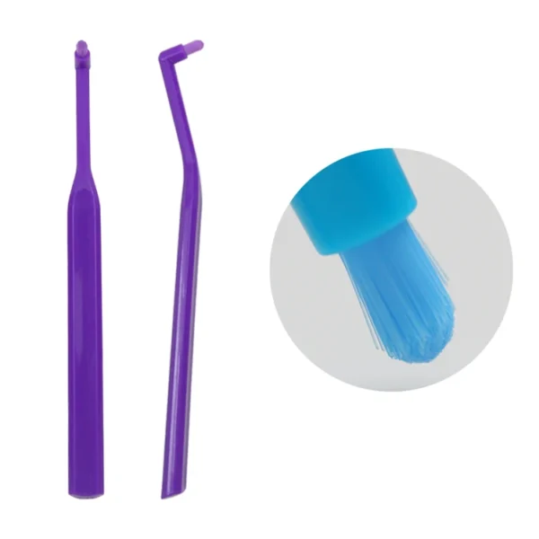 Orthodontic Bracket Deep Cleaning Interdental Toothbrush - view 2 IB025 Orthodontic Bracket Deep Cleaning Interdental Toothbrush — detail view 2