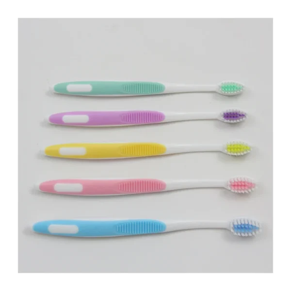 V Shaped Ultra Cleaning Dental Orthodontic Toothbrush for Bracket - view 3 OB009 V Shaped Ultra Cleaning Dental Orthodontic Toothbrush for Bracket — detail view 3