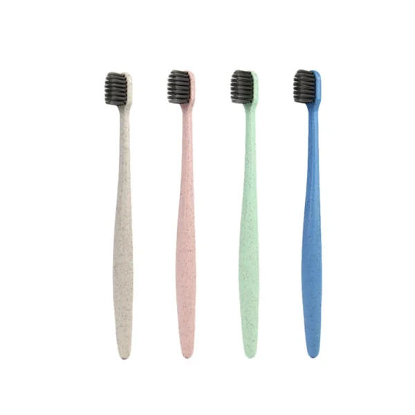 TB0005 Bamboo Charcoal Soft-bristled Dental Toothbrush — detail view 2