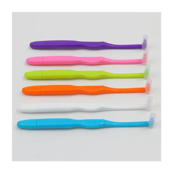 IB026 Multi-purpose Orthodontic Bracket Deep Cleaning Interdental Toothbrush — detail view 3