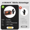 ABC-DG01-6 8 mil Diamond-Textured Nitrile Mechanic Gloves