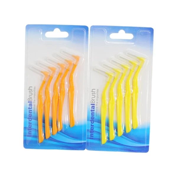L Shape Dental Interdental Brush - view 2 IB521 L Shape Dental Interdental Brush — detail view 2