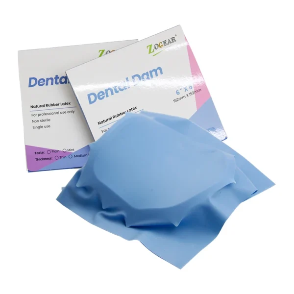 6"X6" Latex Dental Rubber Dam Sheet TA052 6 × 6 in Latex Dental Rubber Dam Sheet — product view