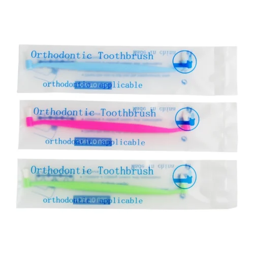 Dual Head Soft Bristle Orthodontic Interdental Toothbrush Dual Head Soft Bristle Orthodontic Interdental Toothbrush dental product