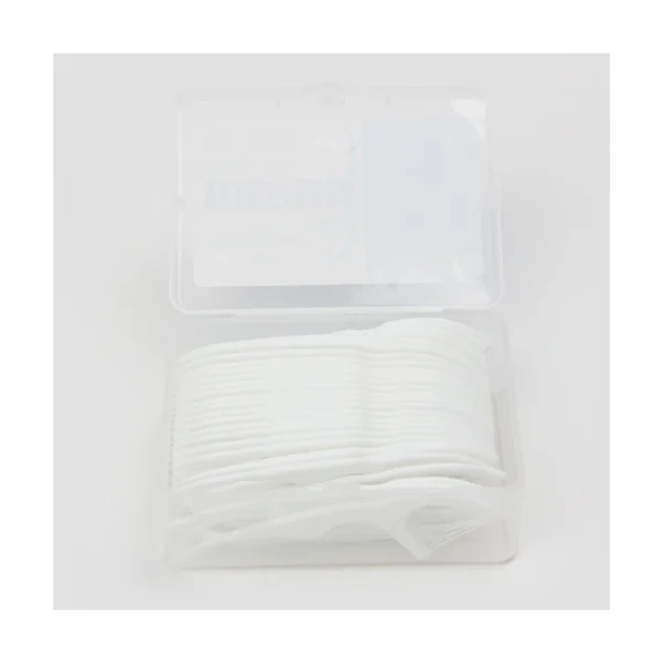 TC0021 Double Line Disposable Travel Dental Floss Toothpick — detail view 4