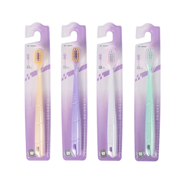 Wide Head Soft-bristled Dental ToothBrush - view 4 TB0019 Wide Head Soft-bristled Dental Toothbrush — detail view 4