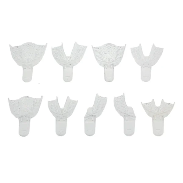 Disposable Clear Dental Impression Tray - view 4 IM003B Disposable Clear Dental Impression Tray — detail view 4