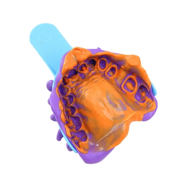Dental Silicone Impression Molding Material Kit,400g*2 Putty+50ml Light - view 3 TM033 Dental Silicone Impression Kit, 400 g Putty + 50 mL Light Body — detail view 3