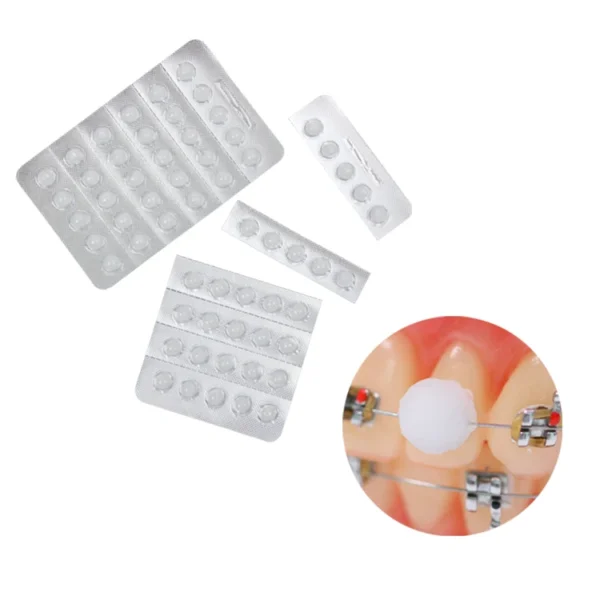 TC013-3 Food Grade Orthodontic Bracket Protection Granular Dental Wax Pellets — detail view 2