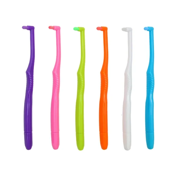 IB026 Multi-purpose Orthodontic Bracket Deep Cleaning Interdental Toothbrush — detail view 2