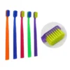 OB016 New Upgraded Wide Headed 0. 1mm Ultra-fine Bristles Dental Orthodontic Toothbrush — product view