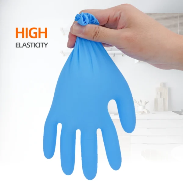 ABC-NT01-6 5 mil Textured Disposable Nitrile Gloves