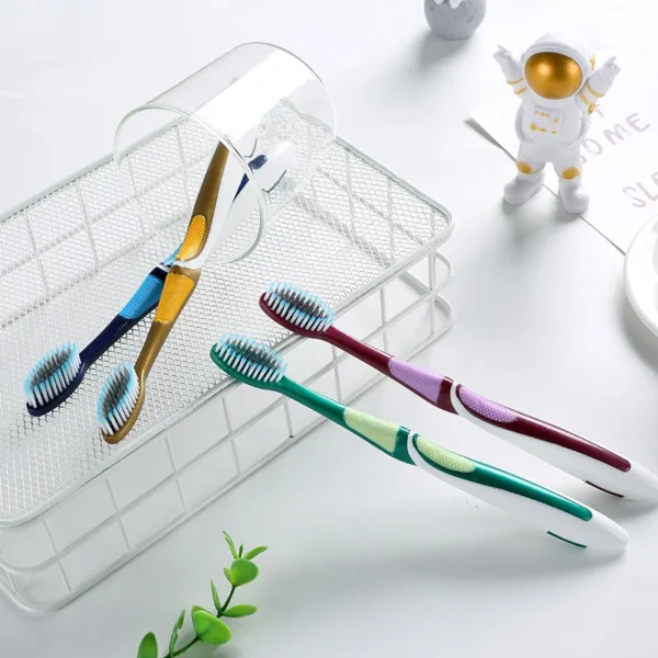 TB0023 Soft Bristle Deep Cleaning Dental Toothbrush — detail view 4