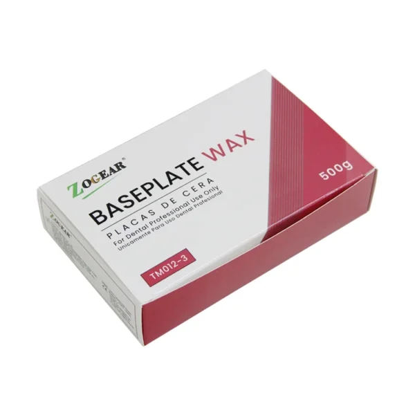 TM012 Dental Lab Denture Casting Material Red Pink Base Plate Bite Wax Sheet — product view