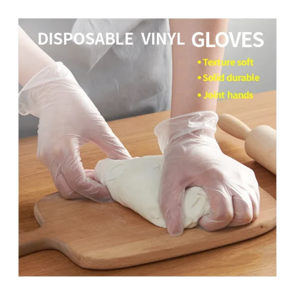 H9ed9648f40e3405b887ef64a130a6dcac.webp ABC-PVC01 Powder-Free Vinyl Examination Gloves