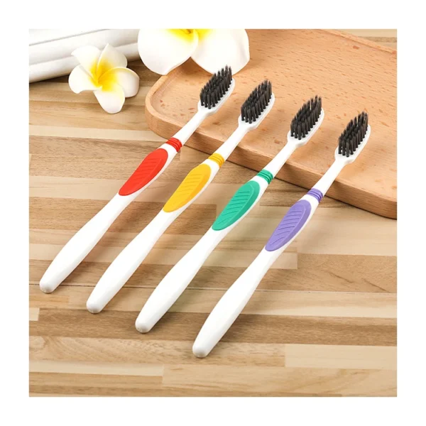 TB0007 Bamboo-Charcoal Soft-Bristle Toothbrush — detail view 4
