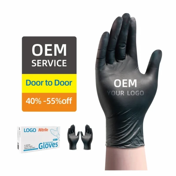 ABC-NT01-3 Oil-Resistant Disposable Nitrile Gloves