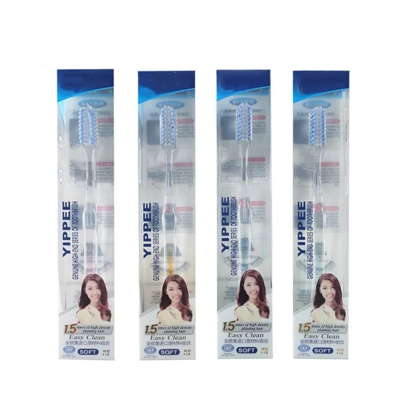 Spiral Shape Soft Bristle Cleaning Dental ToothBrush - view 2 TB0022 Spiral Shape Soft Bristle Cleaning Dental Toothbrush — detail view 2