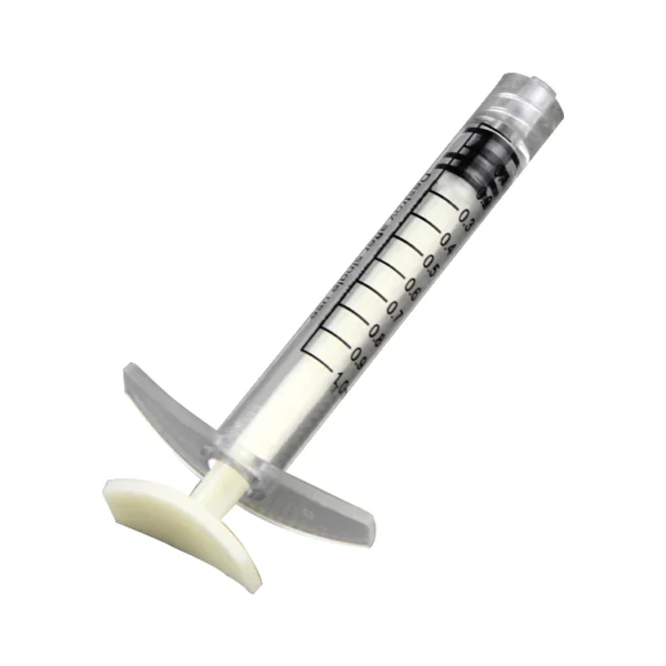 1ml Autoclavable Cosmetic Syringe for Beauty - view 4 SN004-6 1 mL Autoclavable Cosmetic Syringe — detail view 4