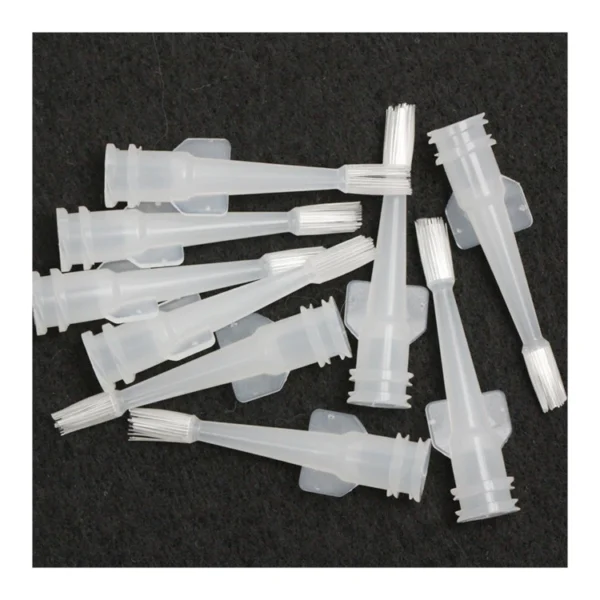 Flat Dental Brush Tips for Fluid Resin Material,Paste and Gel SN008 Flat Dental Brush Tips for Fluid Resin Material, Paste and Gel — product view