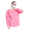 Dental Lab Disposable Jacket Coat, Isolation Gown with Kitted Cuffs and PB016-10 Disposable Dental Isolation Gown with Knitted Cuffs — product view