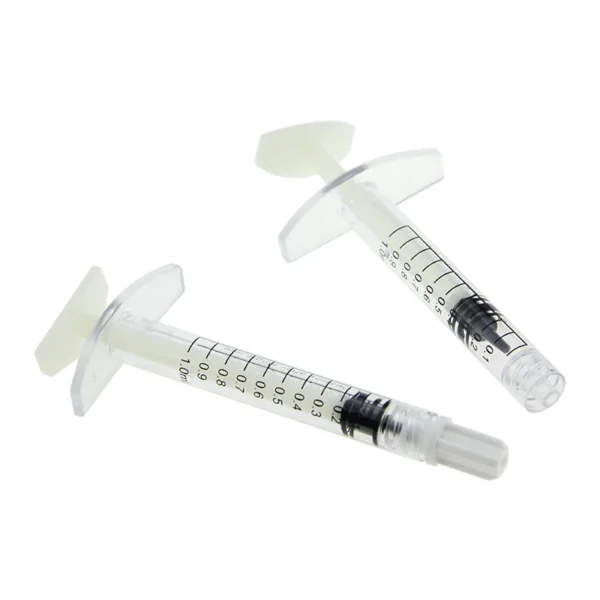 1ml Autoclavable Cosmetic Syringe for Beauty - view 2 SN004-6 1 mL Autoclavable Cosmetic Syringe — detail view 2