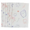 PB017P 2-Ply Paper + 1-Ply Film Printed Patient Dental Bib — product view