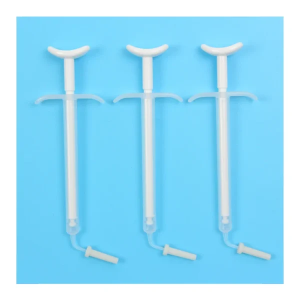 1ml Disposable Curved Integrated Manual Dental Root Canal Irrigation - view 3 SN036-037 Curved Manual Root Canal Irrigation Syringe — detail view 3