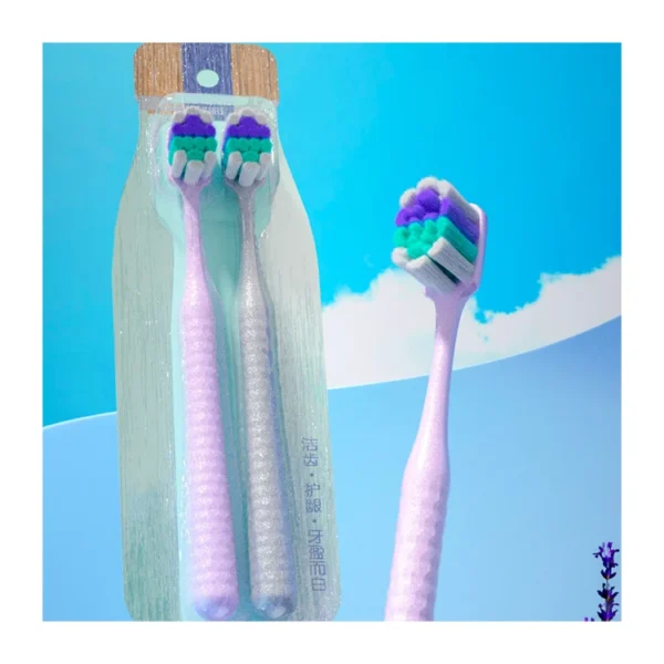 TB0025 Gums Protection High Density Soft Bristles Dental Toothbrush — product view