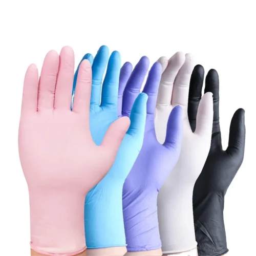 Hdb01d0fe8a9c49f89a2c7682f3b0168dE.webp ABC-NI01-3 50/100/1000-Piece Disposable Nitrile Gloves